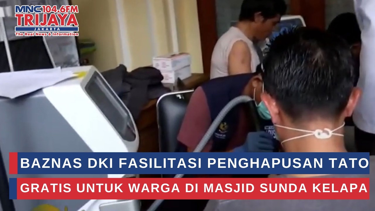 Baznas DKI Fasilitasi Penghapusan Tato Gratis untuk Warga di Masjid Sunda Kelapa | Trijaya Update