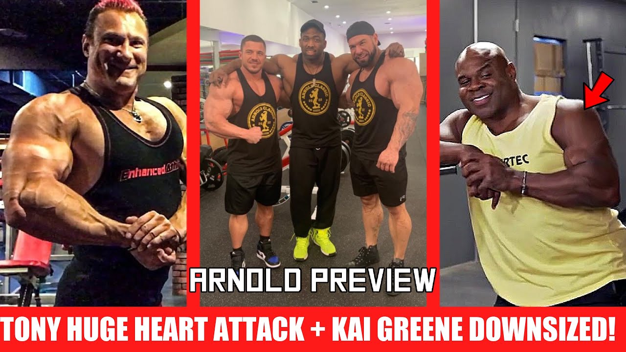 Arnold Classic Preview + Tony Huge Heart Attack + Kai Greene FINALLY Downsized at age 46 + MORE