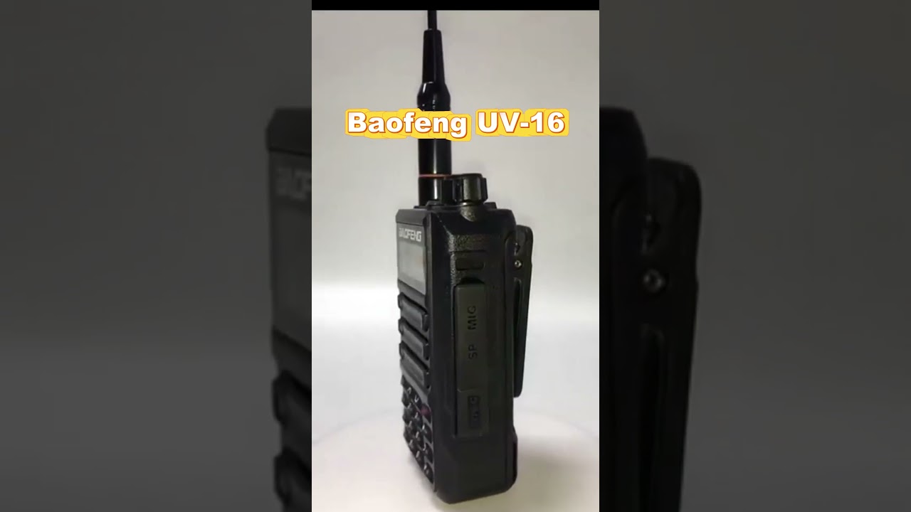 Baofeng UV-16 5W Handheld Two-Way CB Radio UHF/VHF Dual Band Frequency FM Wireless Woki Toki TPYE-C