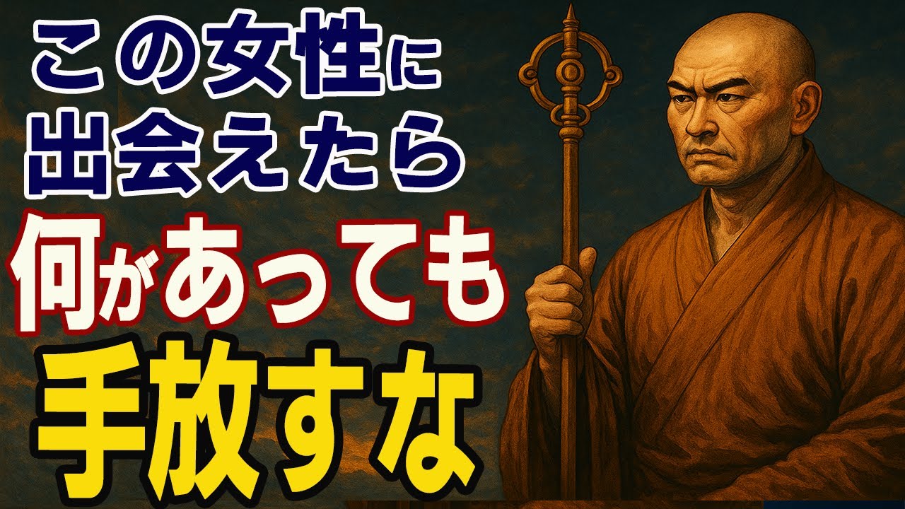 【空海の教え】この女性に出会えたら離すな｜魂を癒す“深縁”の見分け方