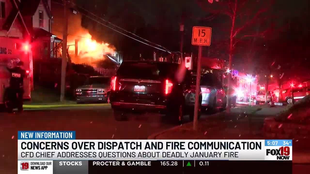 Concerns over dispatch and fire communication