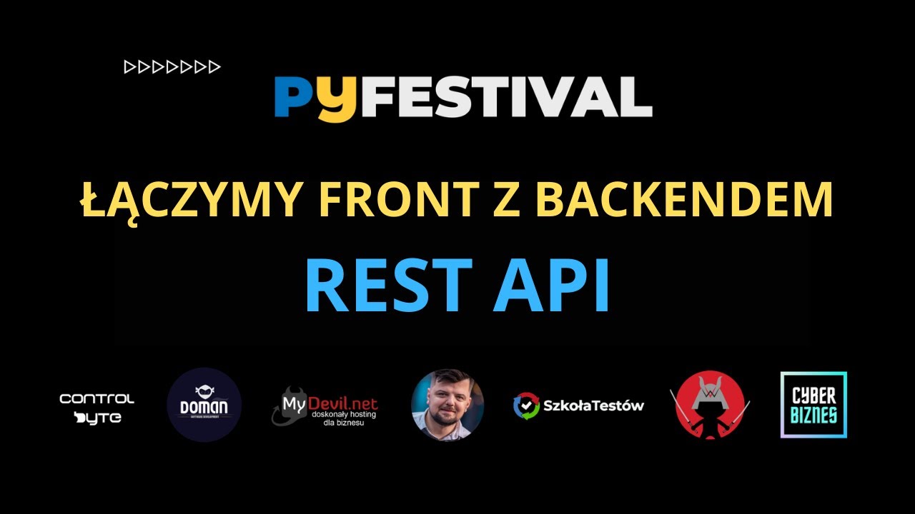 Próbuję tego po raz pierwszy.. :) Rest API, Async, Docker, MongoDB i Pyfestival