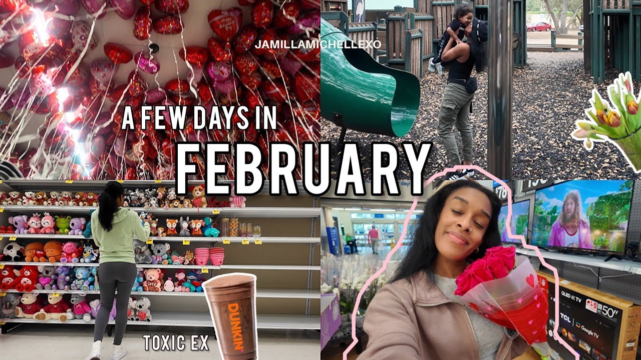 Unaesthetic Stay at home Mom Life in February 💗 Valentine’s Day + Caribbean Cooking & Family Time