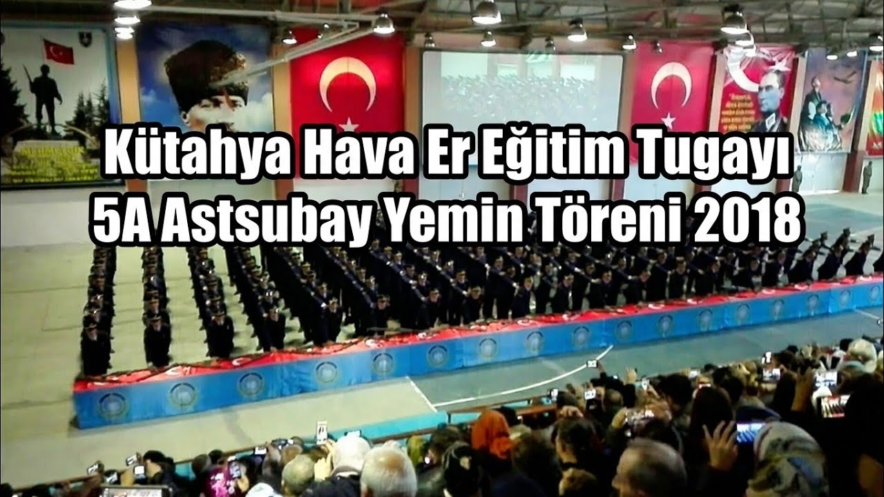 Kütahya Hava Er Eğitim Tugayı 5A Astsubay Yemin Töreni 2018 🇹🇷