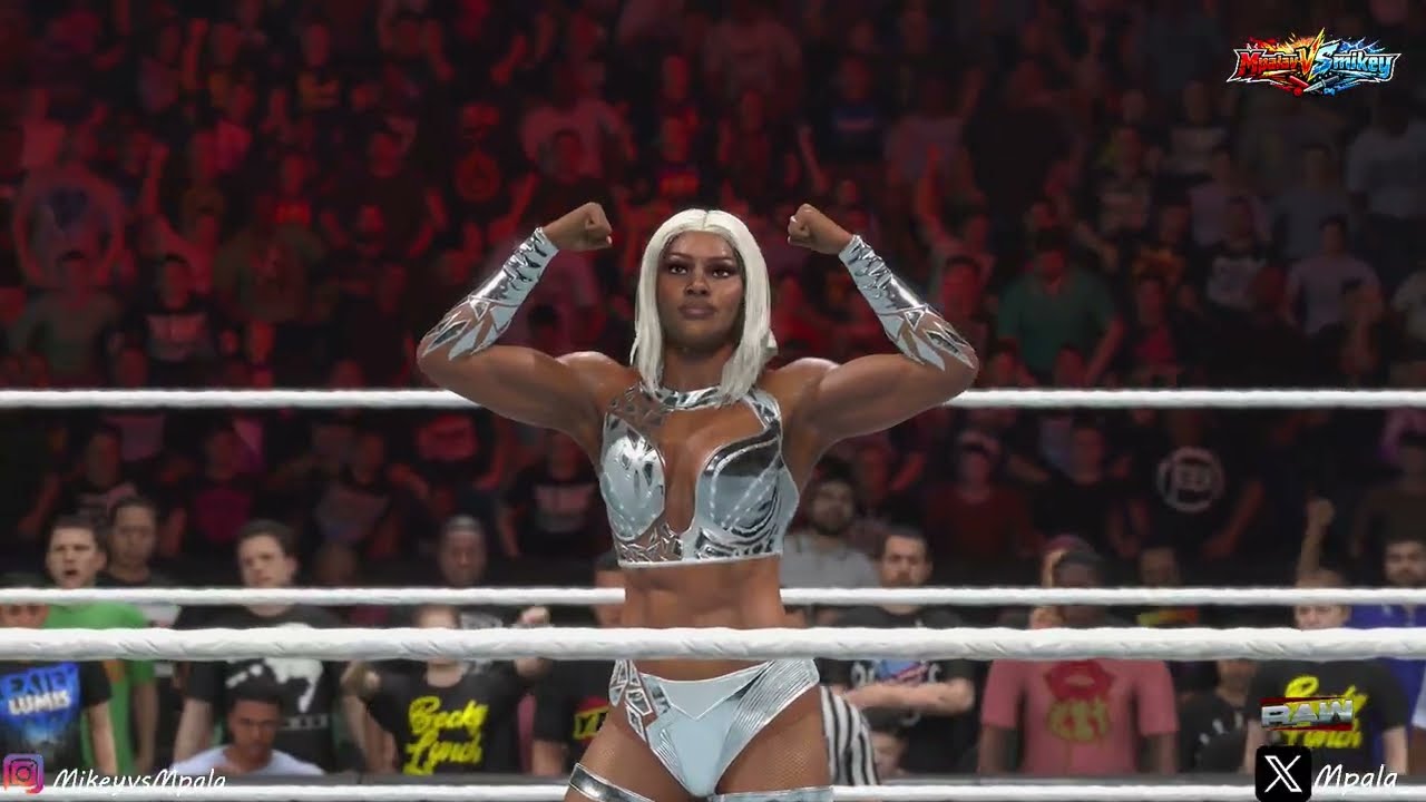 WWE 2K26 - Jade Cargill vs Maxxine 