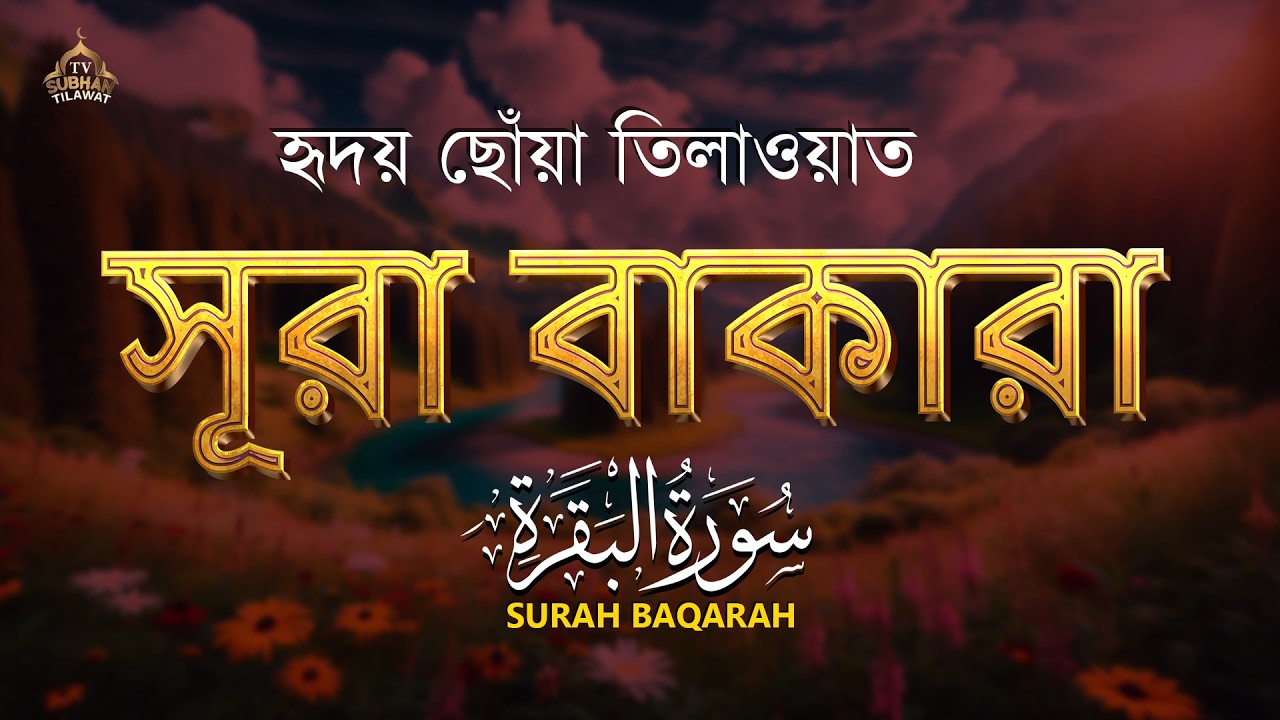 পৃথিবীর সবচেয়ে আবেগময় সুরা বাকারা তেলাওয়াত | Surah Al Baqarah (سورة البقرة) by Alaa Aqel