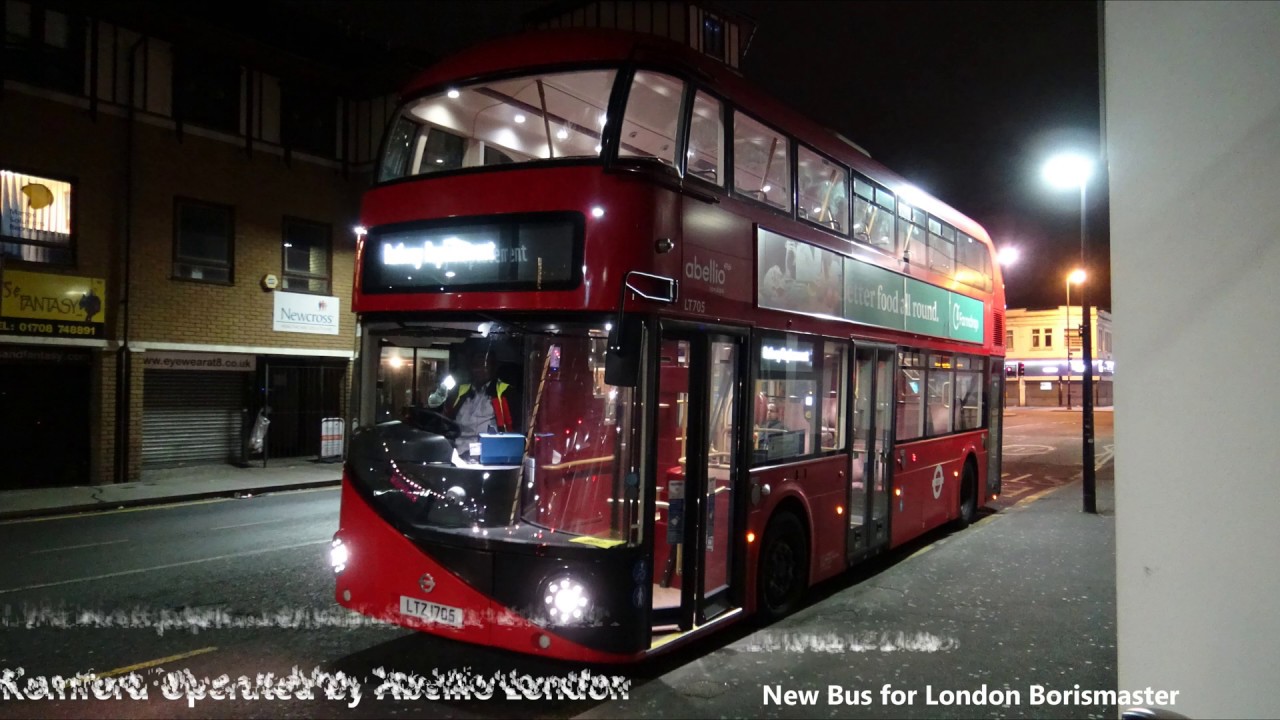 TFL Rail Replacement (LT705 LTZ1705) New Bus for London Borismaster