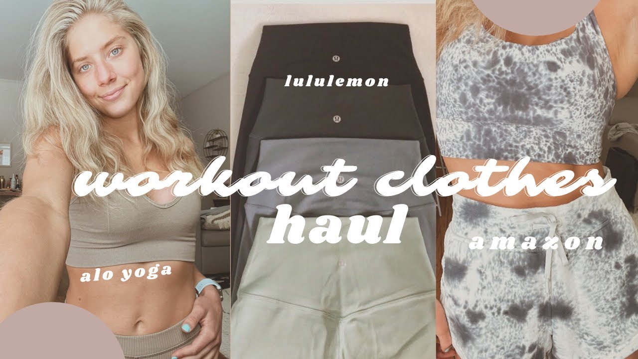 HUGE ACTIVEWEAR HAUL & TRY ON (lululemon, alo yoga, & Amazon!)