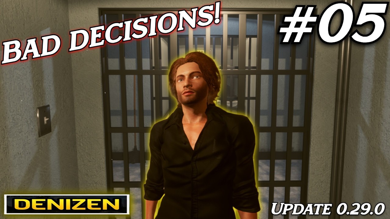 Denizen Ep 5 – New Update, New Lab, and My First Arrest!