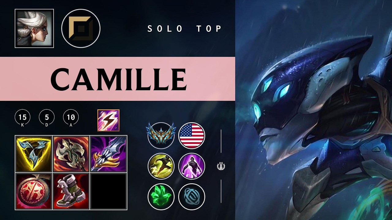 Camille Top vs Jayce - NA Challenger Patch 26.06