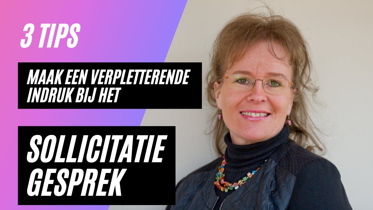 Een verpletterende indruk maken bij het sollicitatiegesprek, 3 tips!