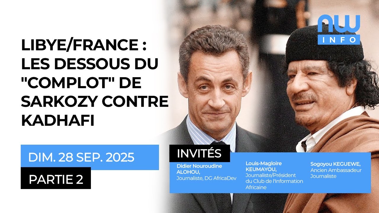 LIBYE/FRANCE : LES DESSOUS DU 
