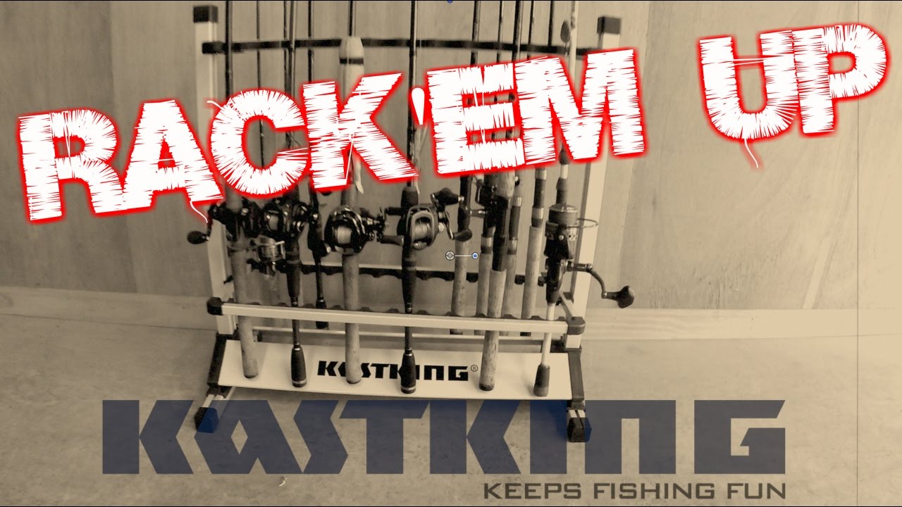 Rack'em Up with KastKing's 24 Fishing Rod Holder