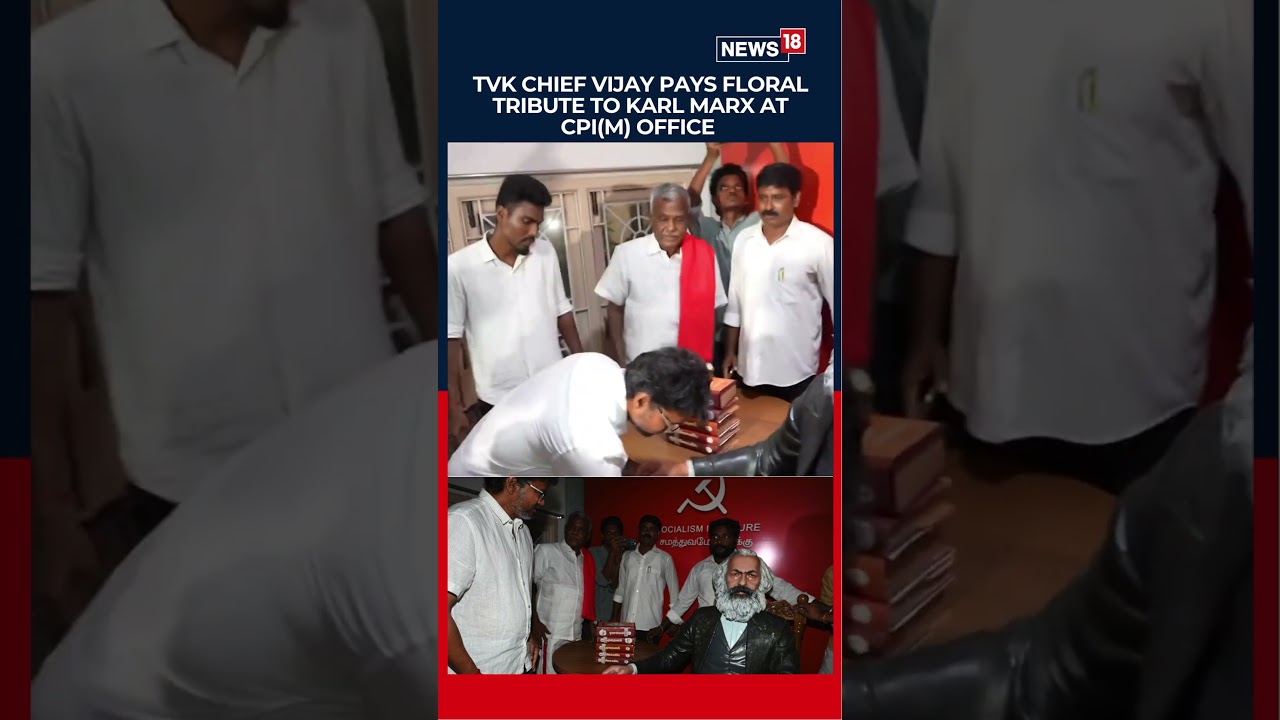 Vijay Pays Tribute to Karl Marx Amid Tamil Nadu CM Buzz and Alliance Talks | Tamil Nadu News | N18S