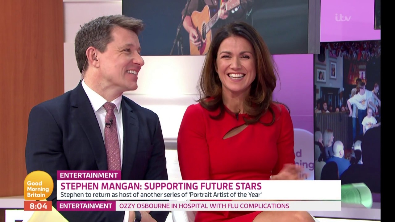 Susanna Reid - Tight Short Red Dress - 7th Jan 2019