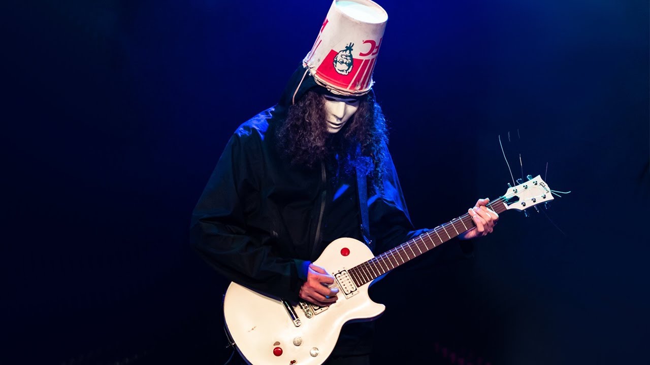 Buckethead plays a Gloriously RAW Guitar Solo 😮🤘