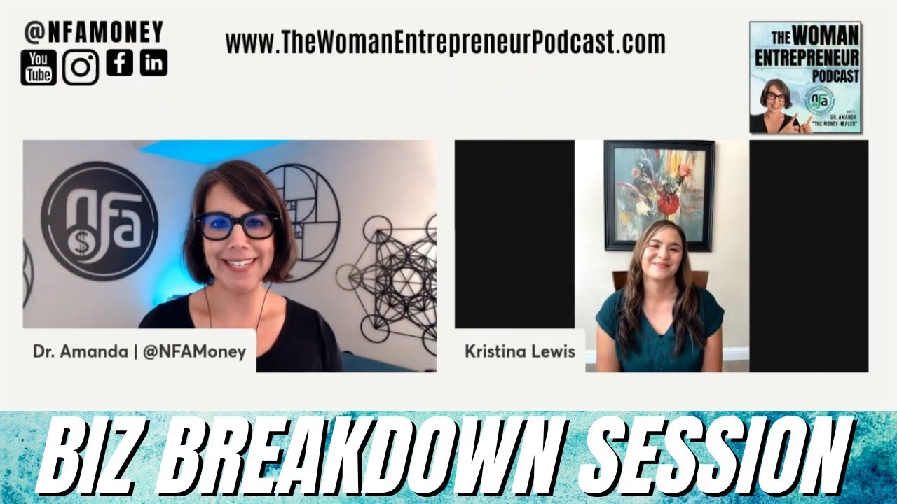 [022] BIZ BREAKDOWN SESSION with Kristina Lewis - Founder of Blitz Your Space