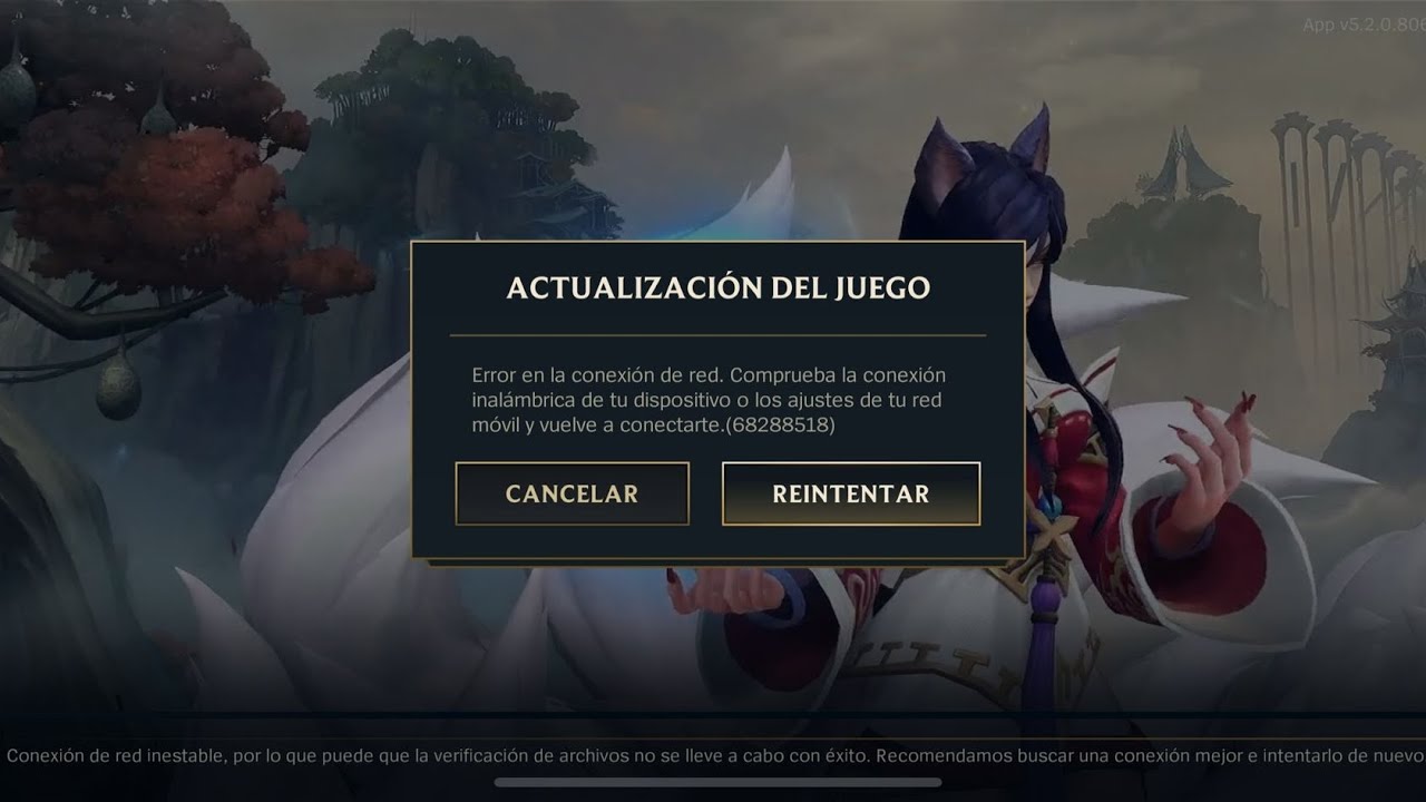 SOLUCI&Oacute;N A ERROR DE DESCARGA O ACTUALIZACI&Oacute;N &iexcl;WILD RIFT! 2024