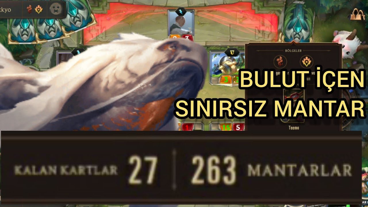 LOR - Bulut İçen Destesi Sınırsız Mantar - Cloud Drinker Deck