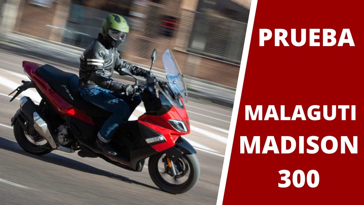 Prueba Malaguti Madison 300 - Opiniones y precio