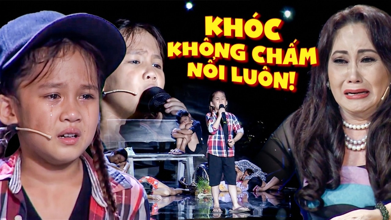 Cô bé hóa thân BỤI ĐỜI hát đầy DAY DỨT khiến giám khảo KHÓC NỨC NỞ không thể CHẤM NỔI | THVL