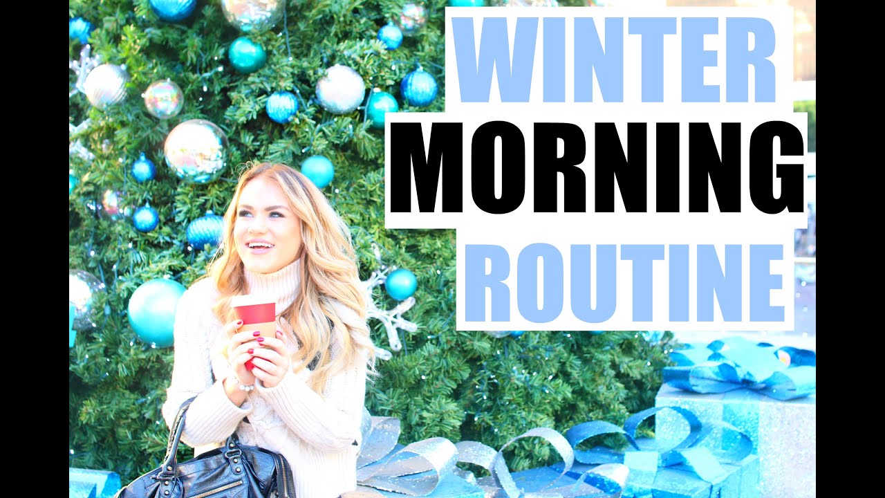 Winter Morning Routine 2015 + iMac GIVEAWAY!!!