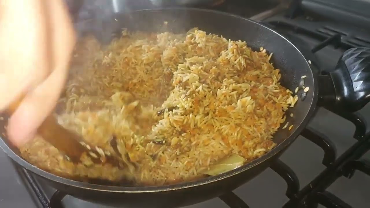 Fulab with lentils 
