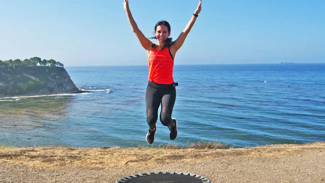 30 min Fat Burning Cardio Rebounder Workout