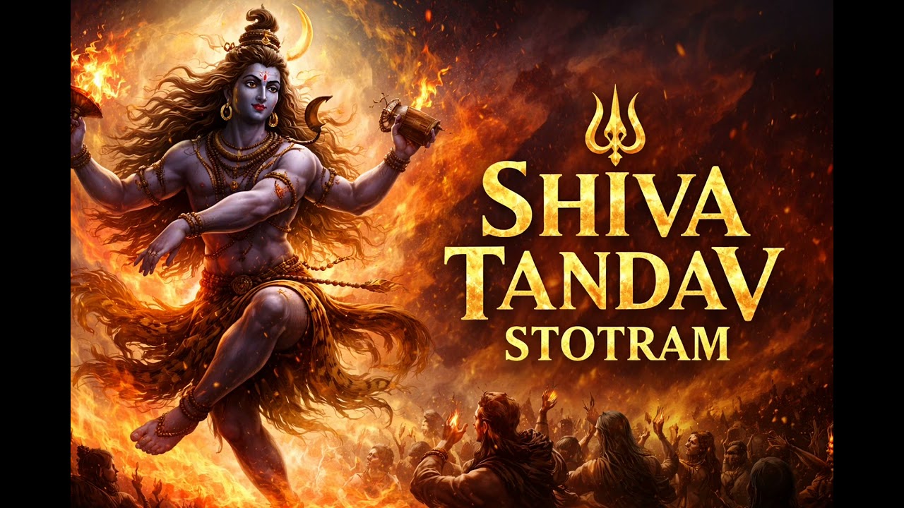 Shiva Tandav Stotram Full | Powerful Lord Shiva Devotional Song | Shiv Tandav Stotra with Lyrics