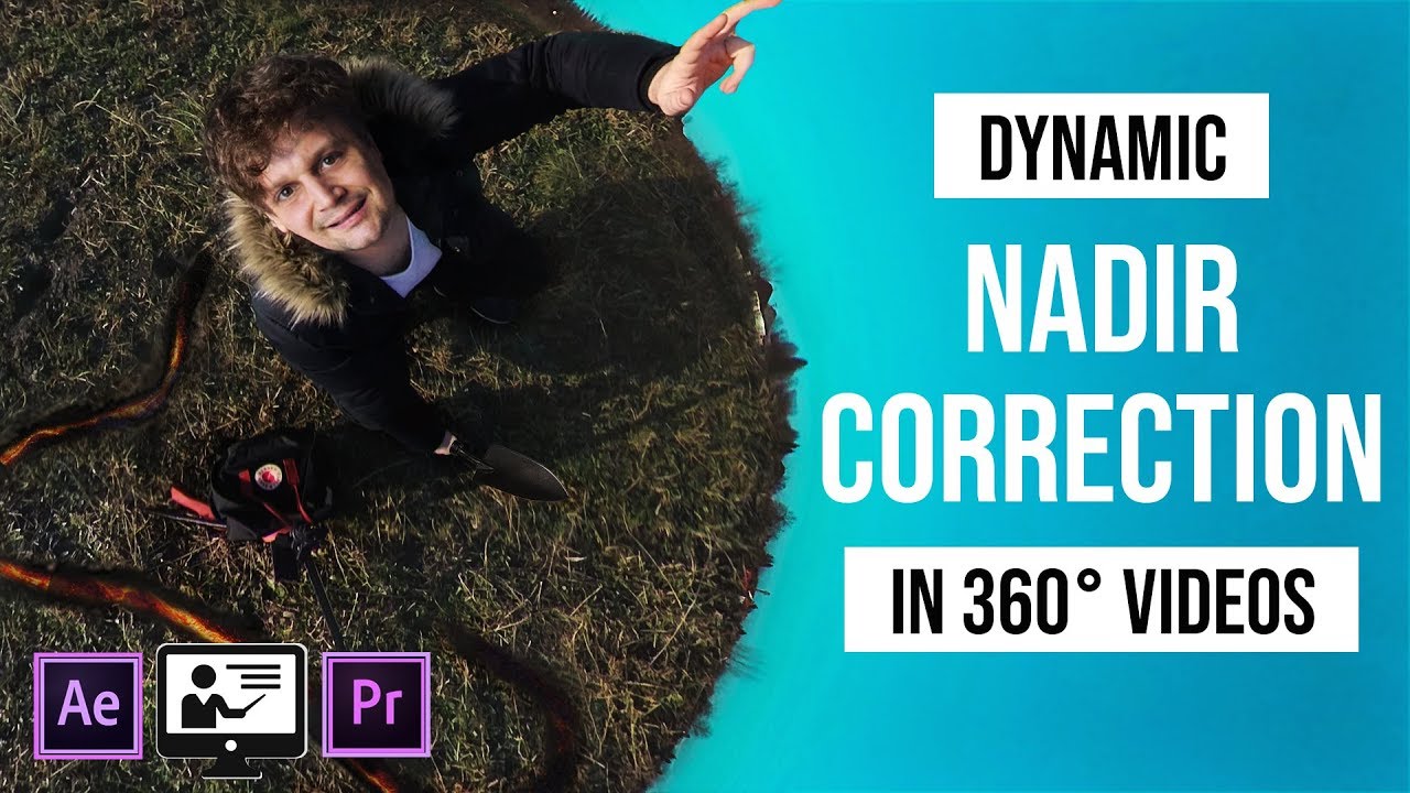 How to remove tripod LIKE a PRO in 360 videos with After Effects and right in Premiere Pro | Gaba_VR