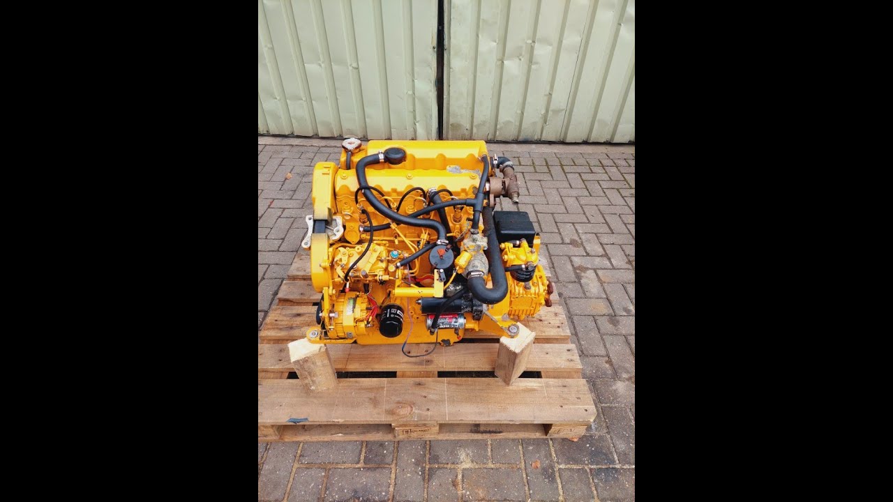 Vetus P4.17    42Pk scheepsmotor met keerkoppeling en dashboard