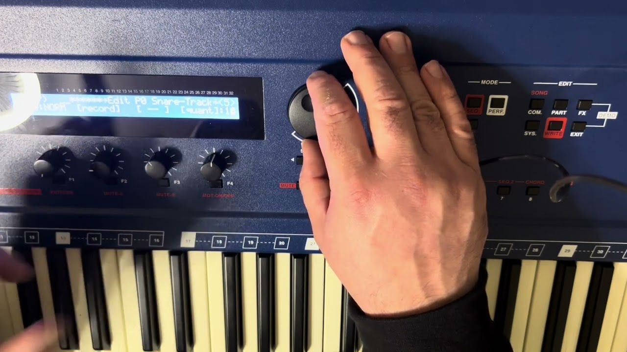 Quasimidi Raven Tutorial Step Sequencer/Sequencer