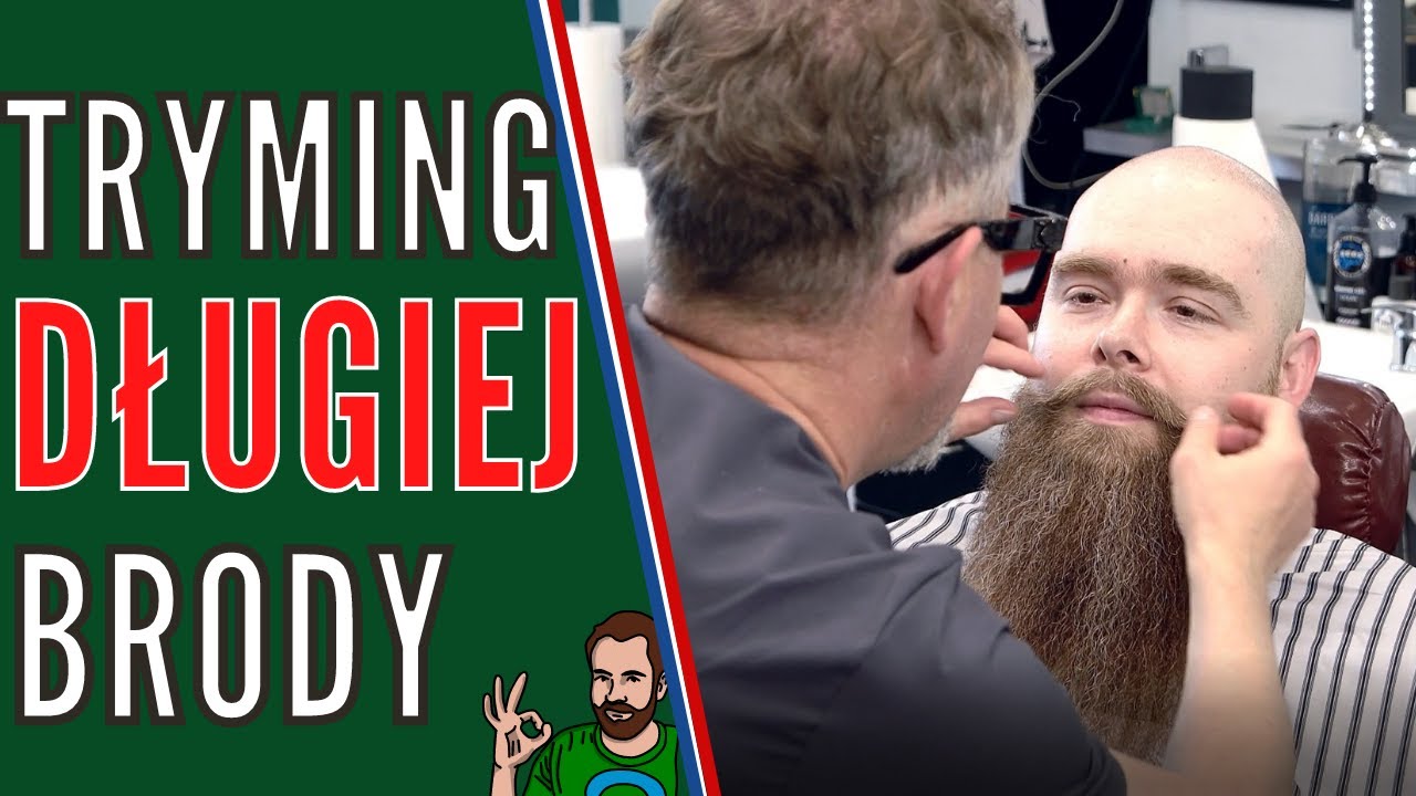 💈 Jak zrobić prawidłowy tryming DŁUGIEJ brody? 💈 Poradnik dla Barber&oacute;w 💈 Strzyżenie i pielęgnacja 💈