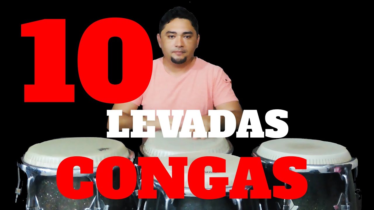 PERCUSSÃO - 10 LEVADAS PARA CONGAS - ANTONIOCHINA