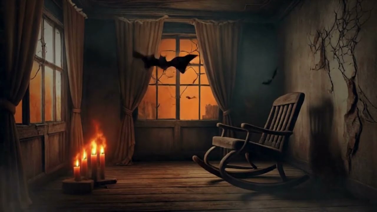 Haunted House ASMR 👻 Whistling Wind, Creaking Floors & Ghostly Sounds | Halloween Ambience
