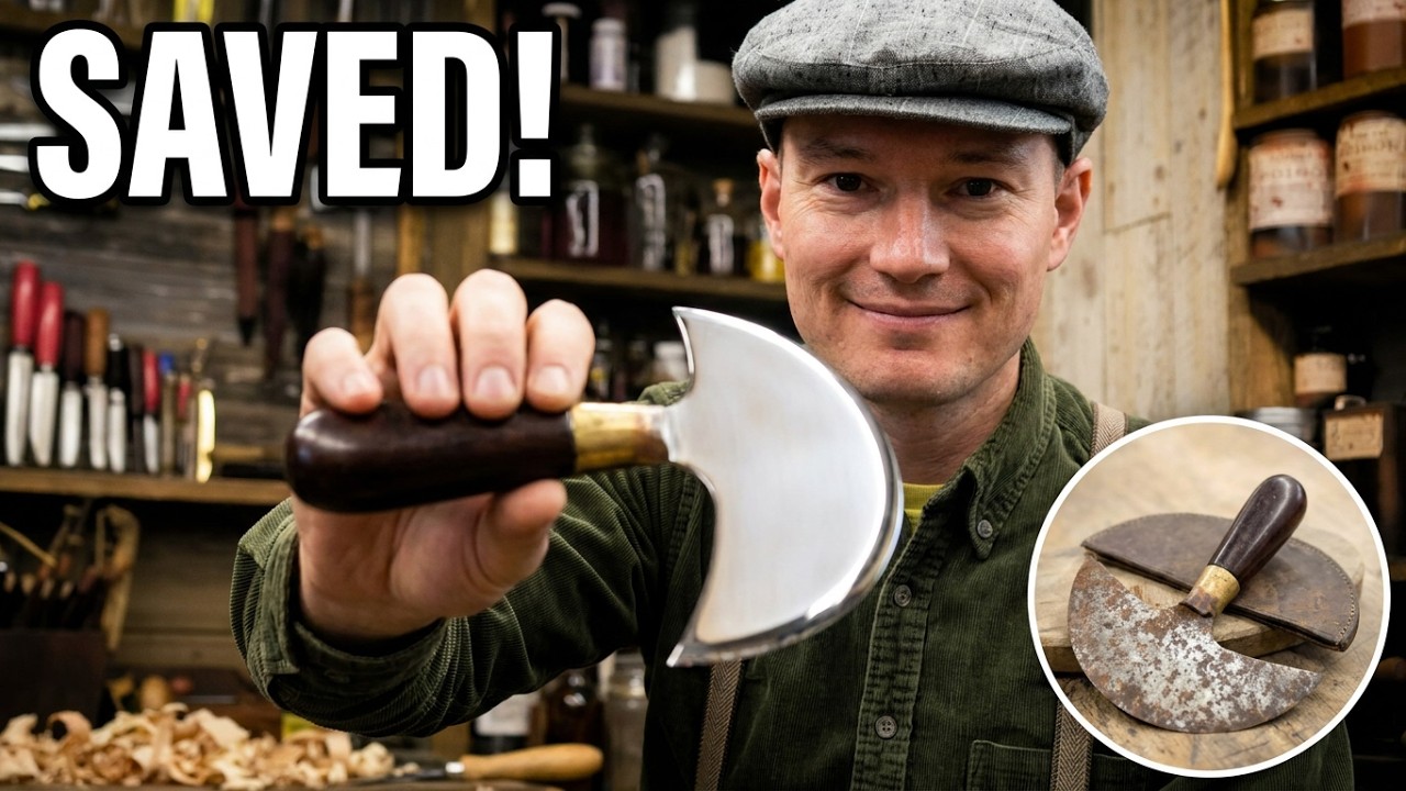 Leather Knife Restoration | Blanchard Paris