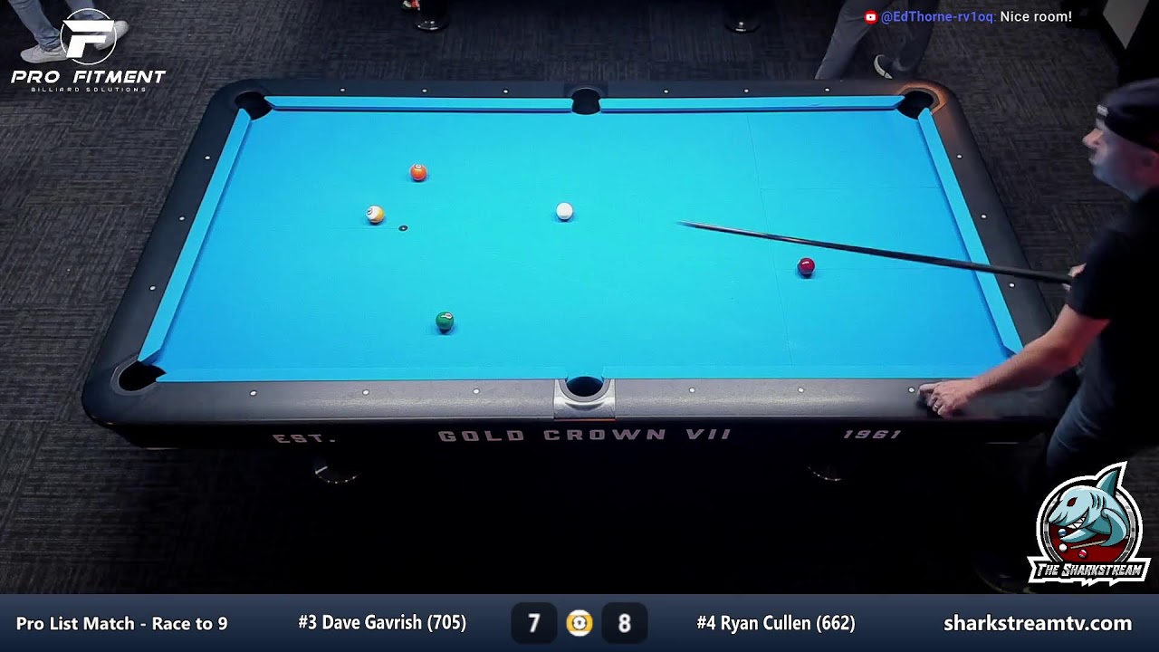 Pro List Match - #3 Dave Gavrish vs. #4 Ryan Cullen [1/21/2026]
