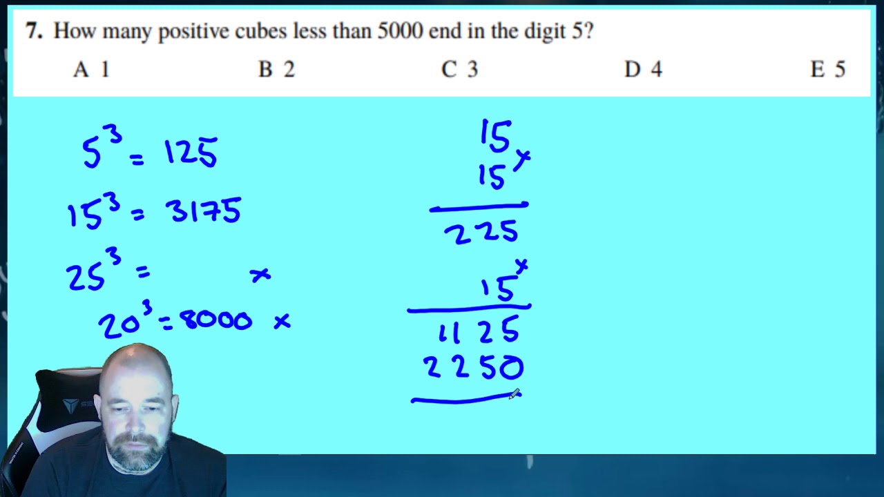 UK Intermediate Maths Challenge 2019