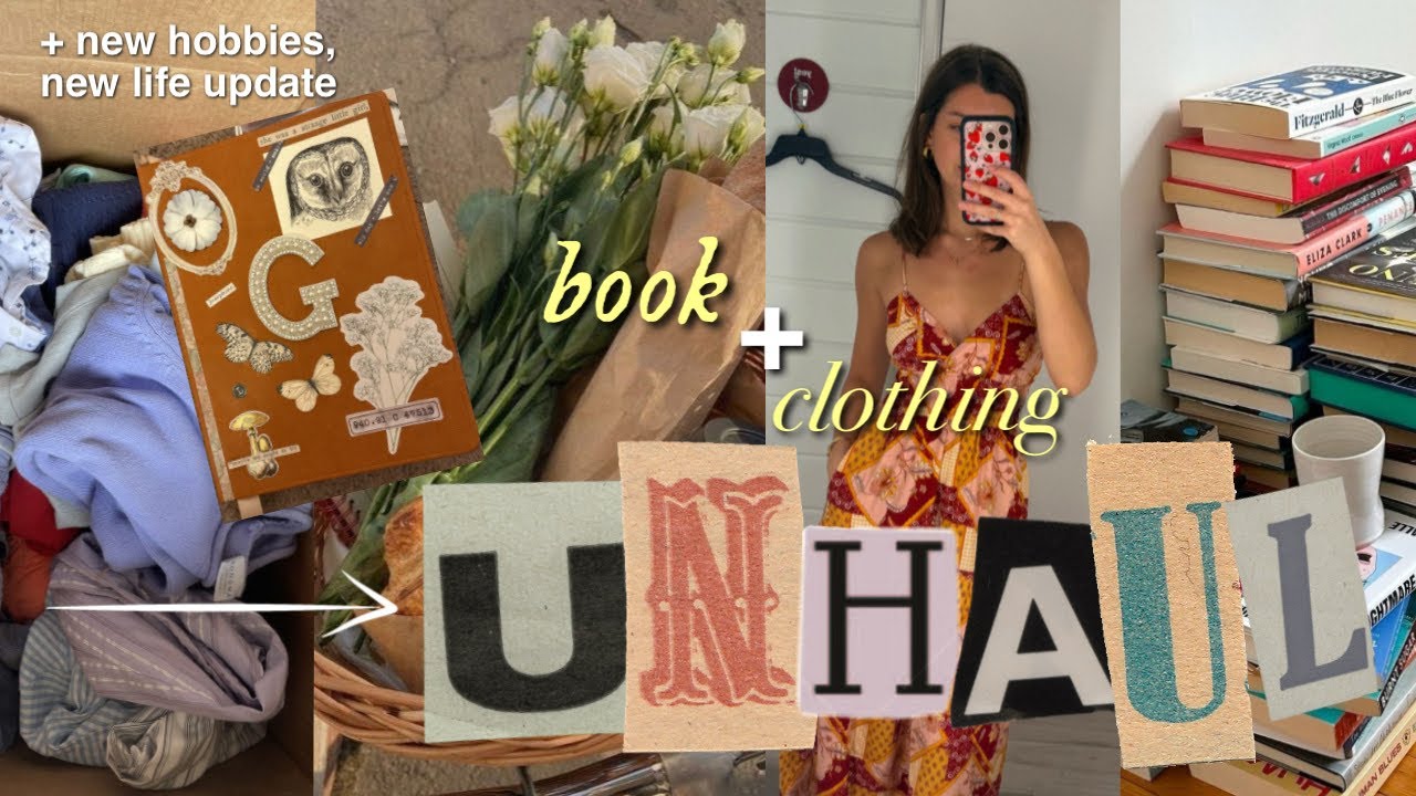 getting rid of everything social media made me buy | identity diaries 004