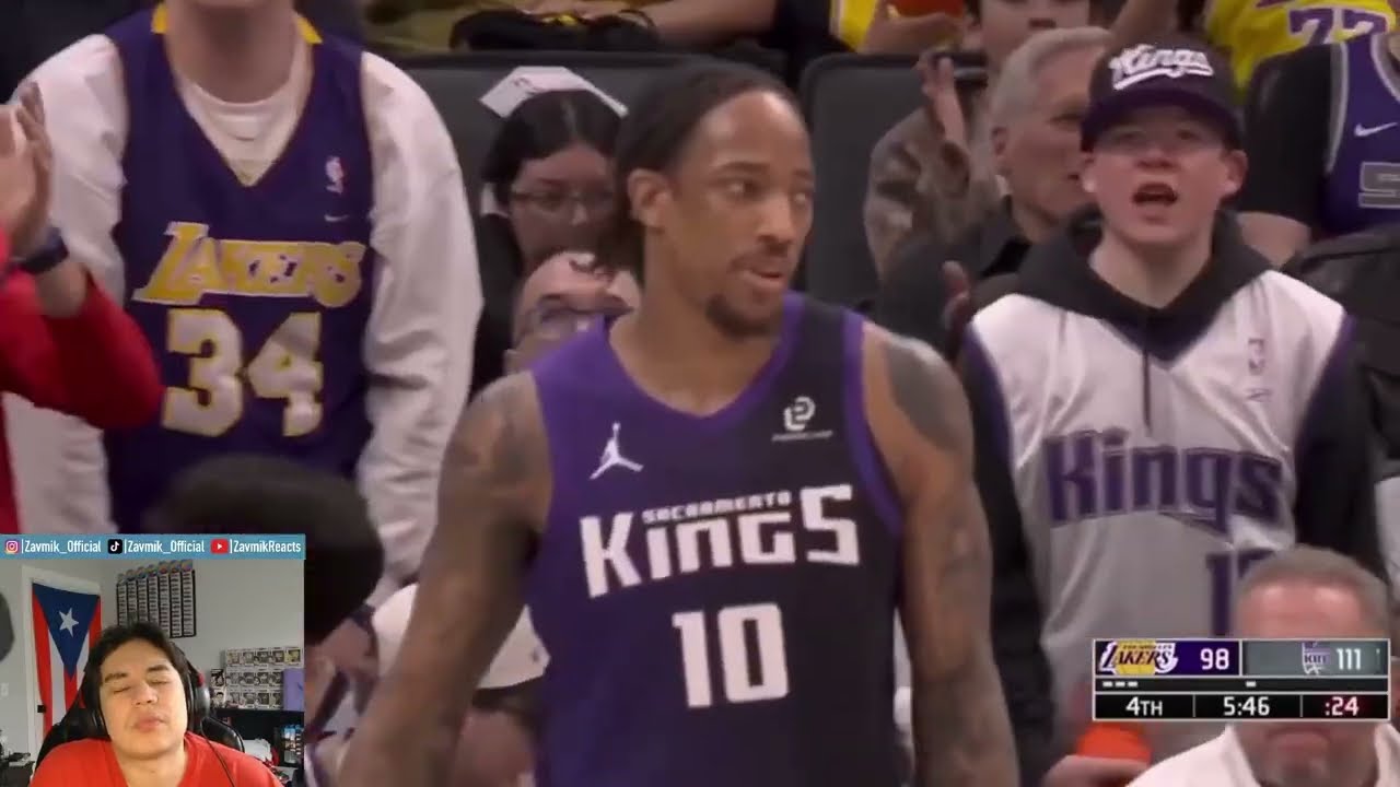 Zav Reacts to LAKERS vs KINGS | Full Game Highlights | 1/12/26