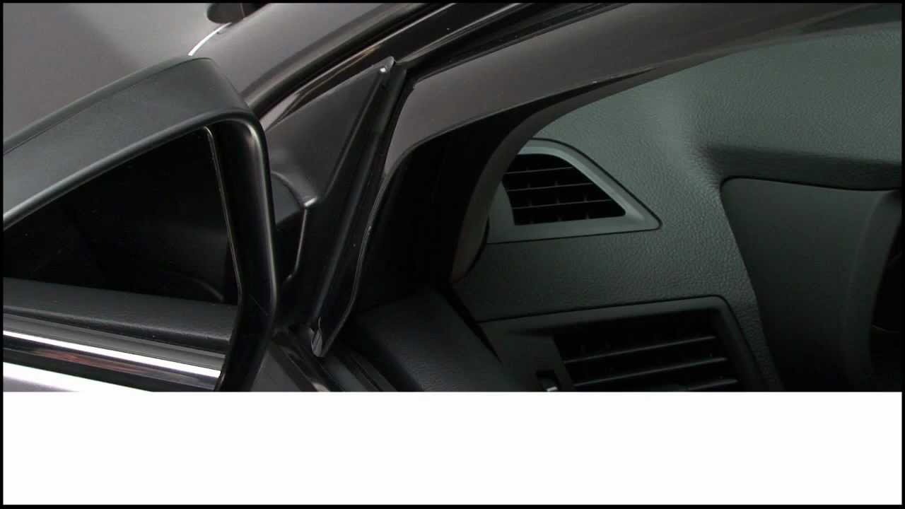 WeatherTech Side Window Deflector Installation Video