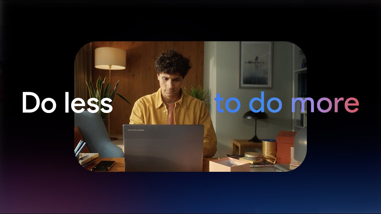 Do less to do more with Gemini on Chromebook Plus