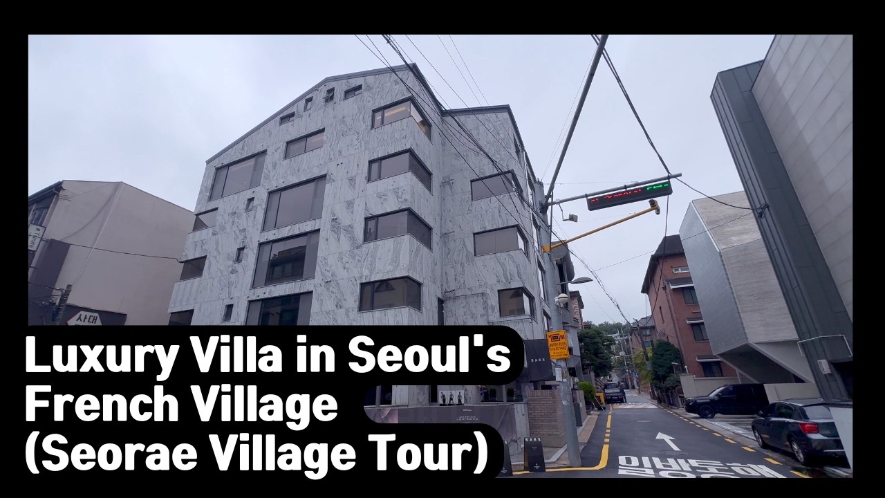 Inside a Luxury Villa in Seoul's French Village (Seorae Village Tour)