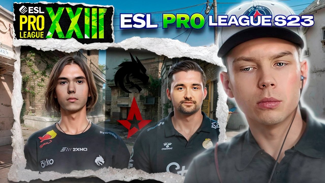 STROGO КОММЕНТИРУЕТ ESL PRO LEAGUE SEASON 23 – SPIRIT vs Astralis feat. m3wsu, molodoy (CS2) #strogo