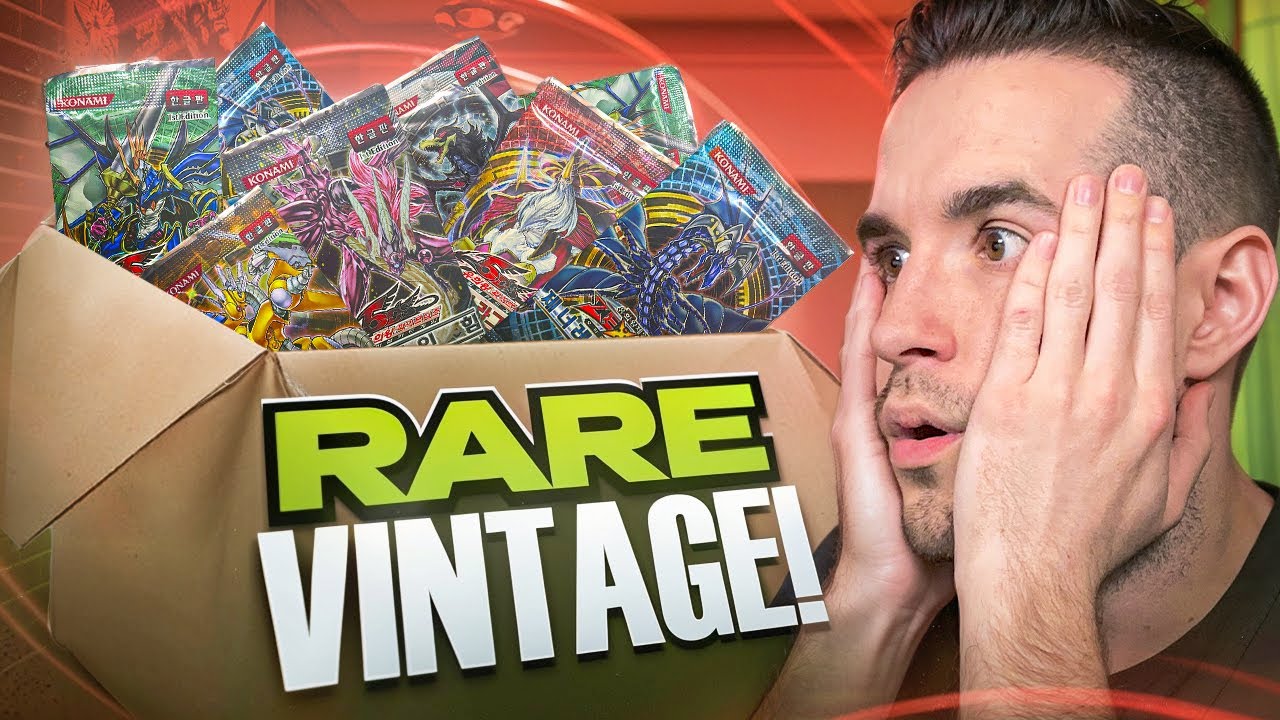 Opening HUNDREDS Of RARE 1st Edition VINTAGE Yugioh Packs!