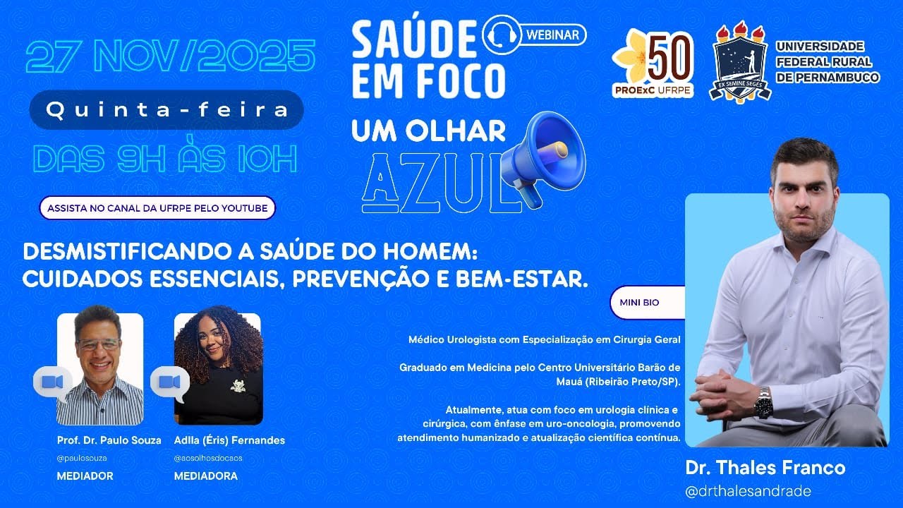 SAÚDE EM FOCO: UM OLHAR AZUL | 27/11/2025