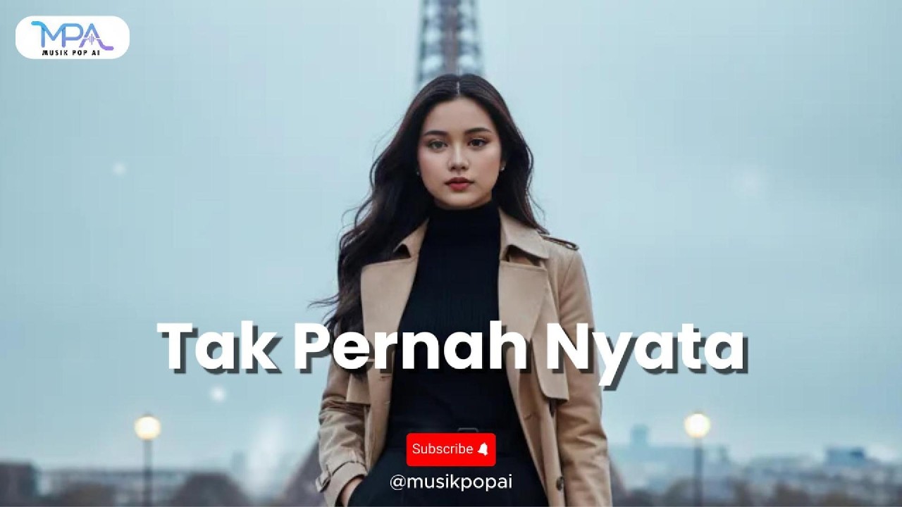 TAK PERNAH NYATA | OFFICIAL VIDEO MUSIC LIRIK AI #aimusic #liriklagu