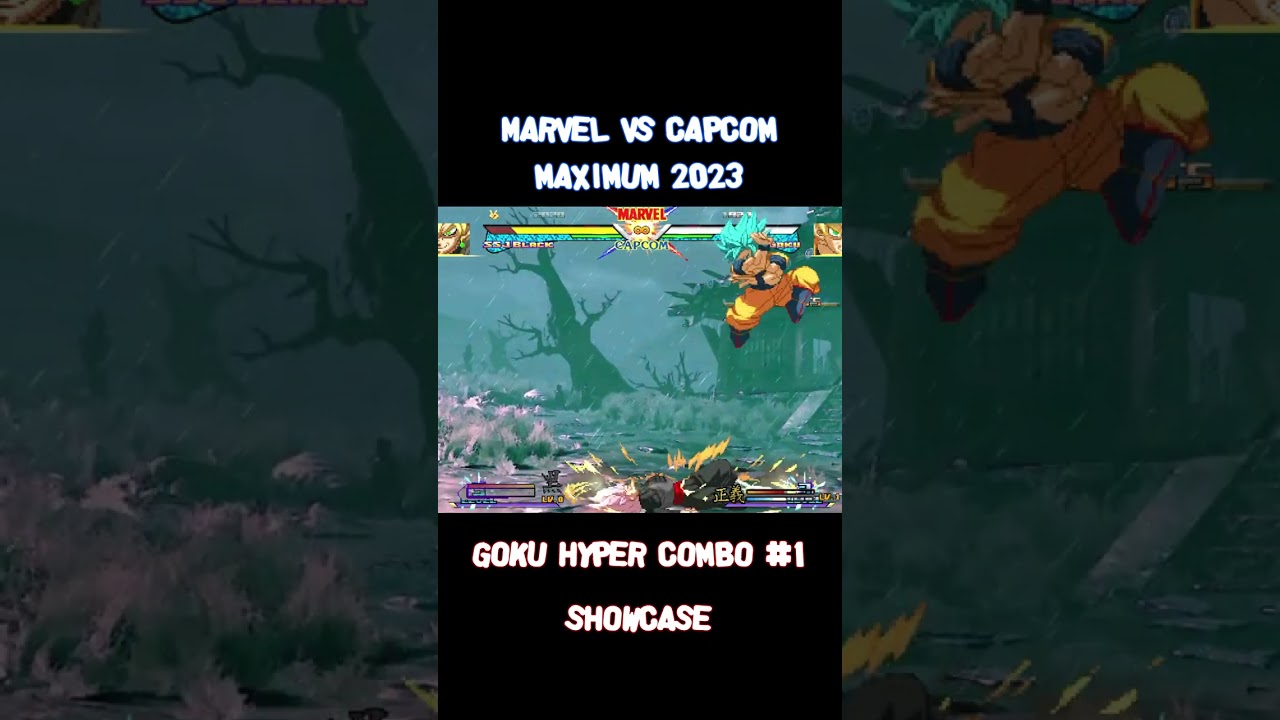 Marvel vs Capcom Máximum 2023 Son Goku Hyper Combo #1 Showcase 