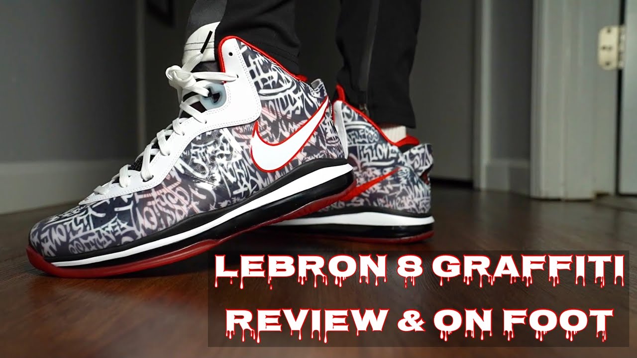 LeBron 8 Graffiti: Review & On Feet