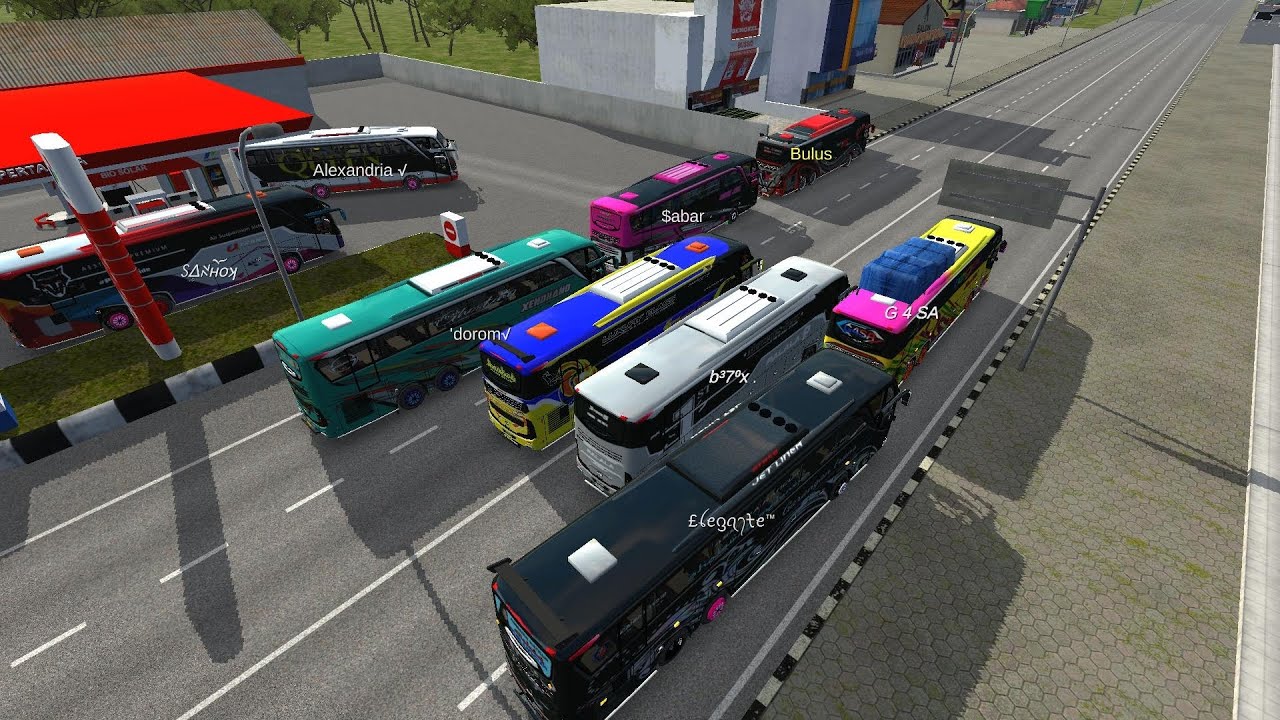 Tronton bussid v361 join rom mas @arikjember870 sambil nunggu saur